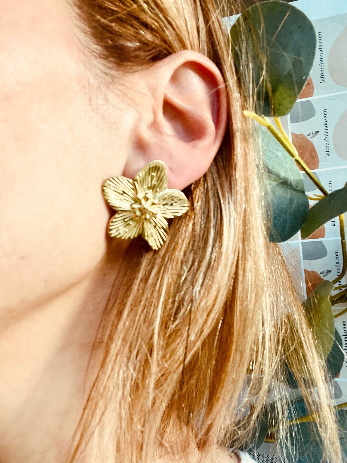 Boucles d'oreilles Flower Me