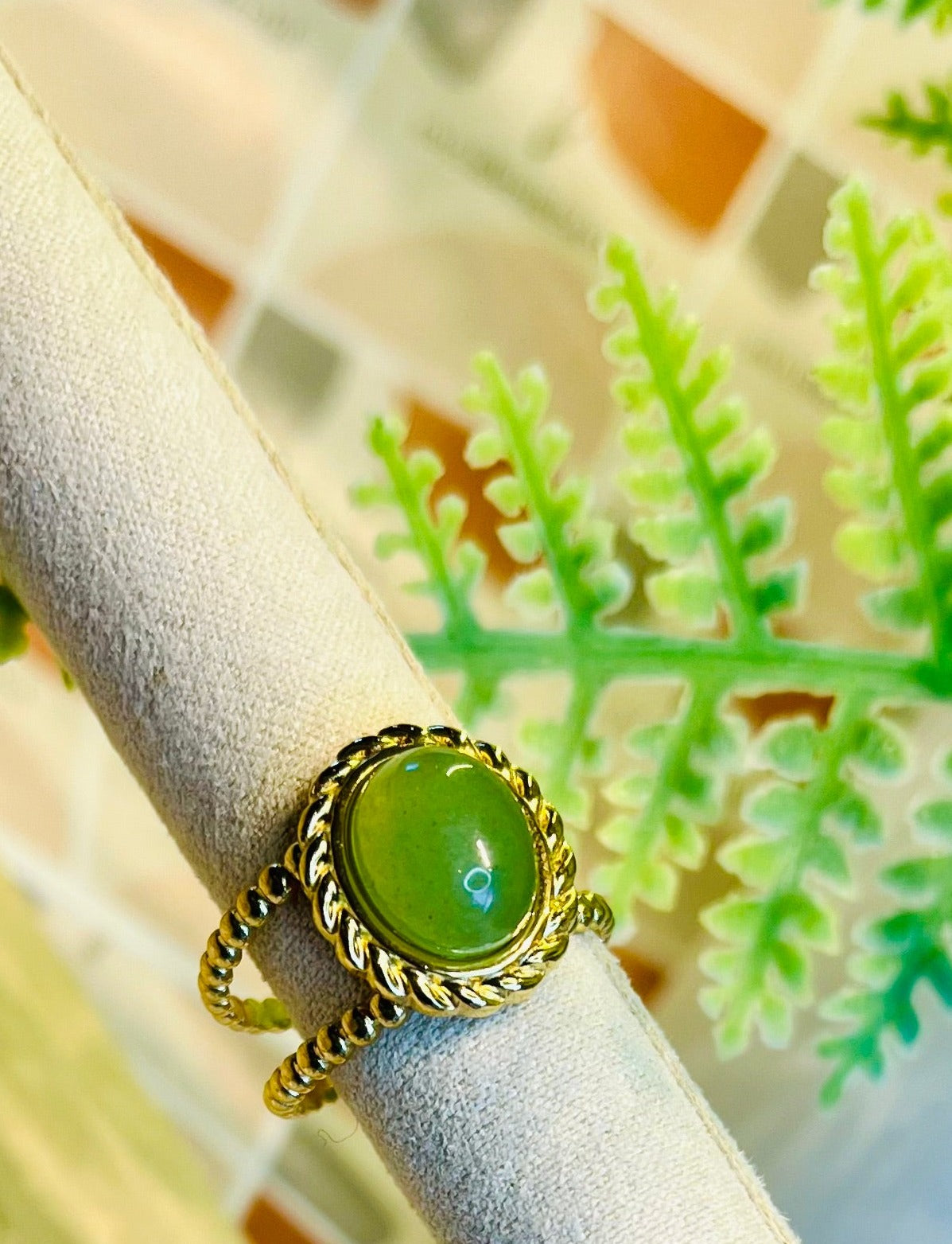 Bague Green Queen