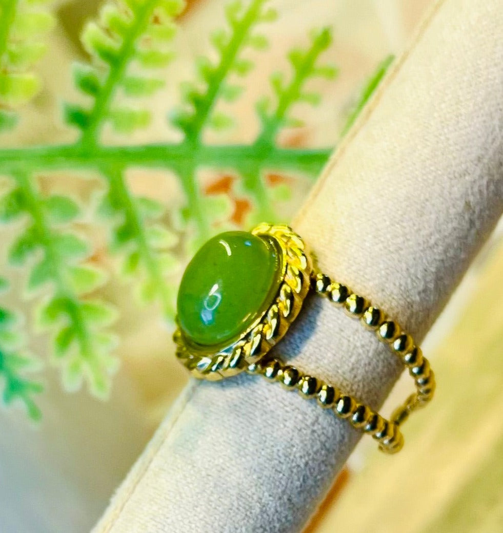 Bague Green Queen