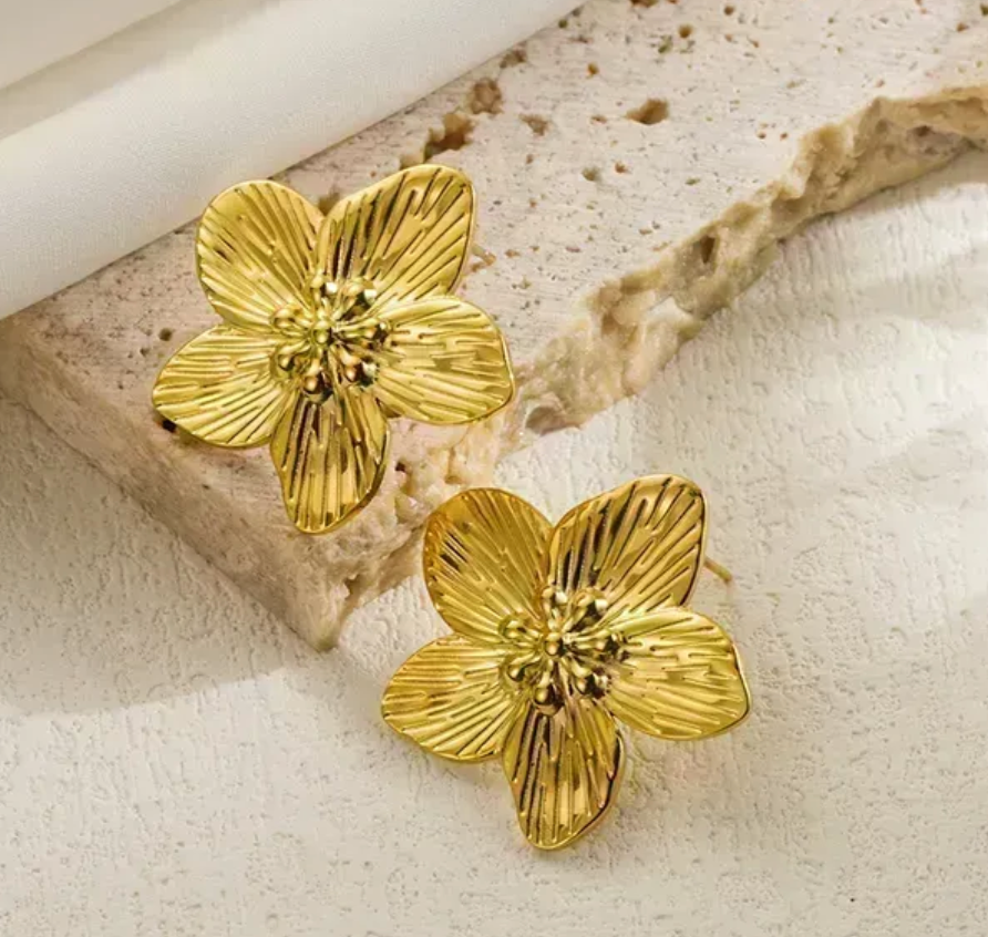 Boucles d'oreilles Flower Me